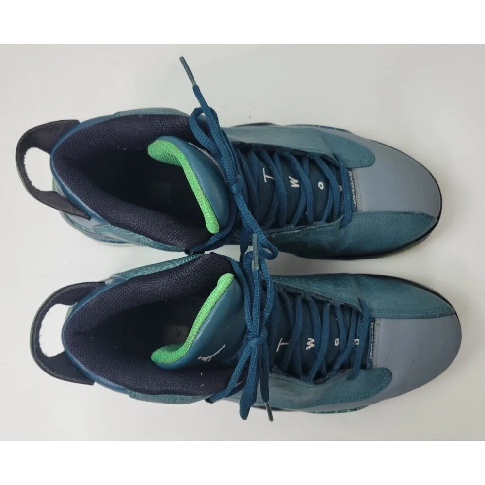 Nike Air Jordan Dub Zero Teal 311046-330 US Men Sz‎ 11